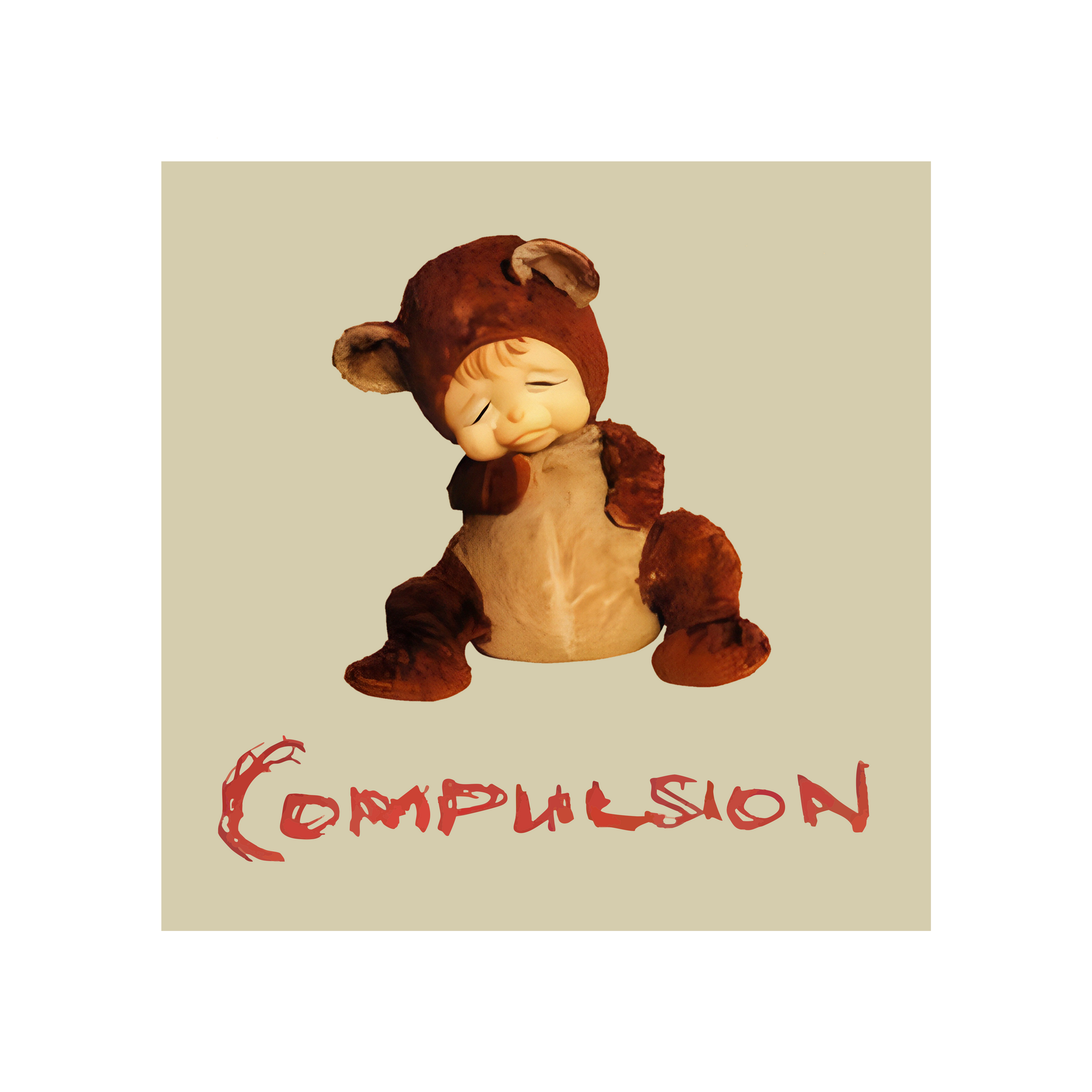 COMPULSION NATURAL BEAR TSHIRT